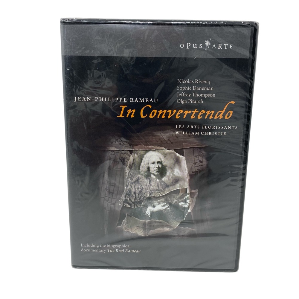 Jean-Philippe Rameau In Convertendo DVD Opus Arte William Christie New‎ Sealed
